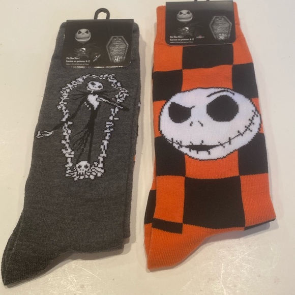 Disney Accessories - NWT Set of 2 Pairs of Halloween Socks